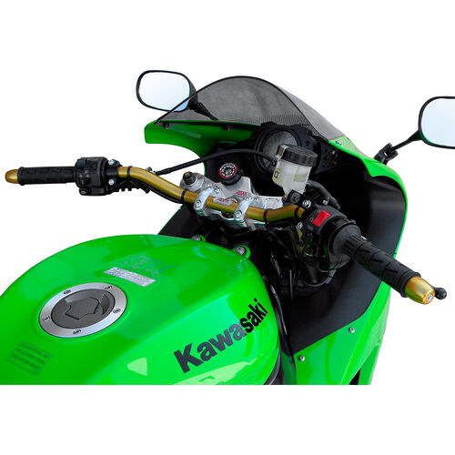 Handlebars, Handlebar Caps & Weights, Hand Protectors & Grips ABM superbike kit GB black for Kawasaki ZX-10 R 2006-2007 Neutral