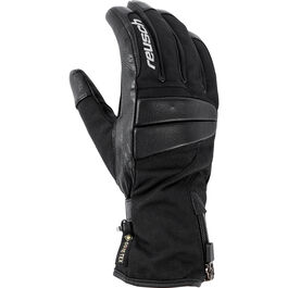Gants de moto Tourer Reusch City Master Gore-Tex gant de cuir et textile longue femme Noir