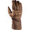 David Deckhand WP leather glove long brown