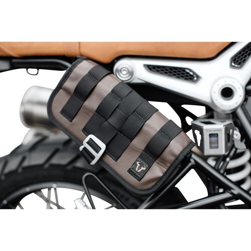 Motorcycle Rear Bags & Rolls SW-MOTECH Tool Bag Legend Gear LA5 tool roll/hip bag 1,6 liters  brown Green