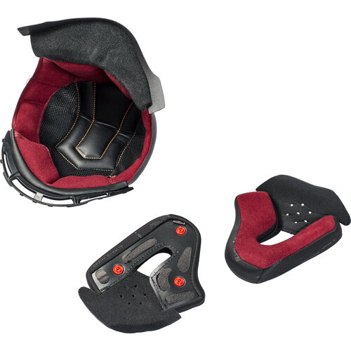 Helmet Pads LS2 Cheek Pads and interior lining Set Vortex Neutral