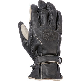 Antique leather glove 2.0 noir