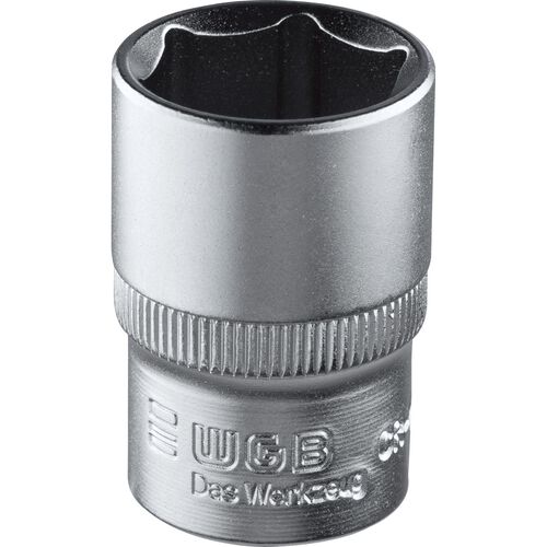 Screwdrivers & Bits WGB 12,5mm (1/2") hexagon socket wrench insert SW27  36x42mm Red