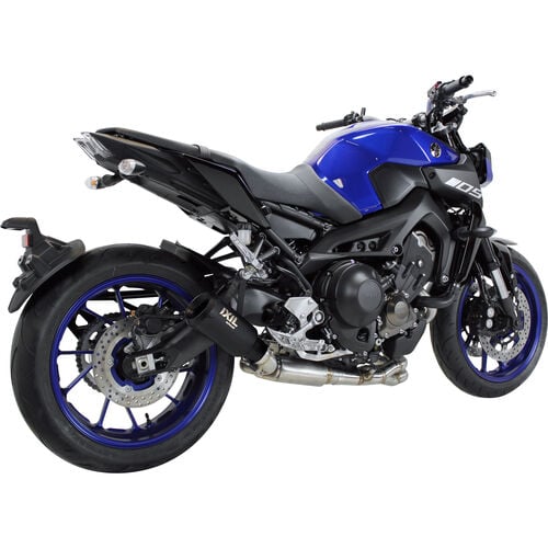 Motorrad Auspuffanlagen & Endschalldämpfer IXIL RB Auspuff schwarz 3-1 für Yamaha MT-09/XSR/Tracer 900 E3/E4 Getönt
