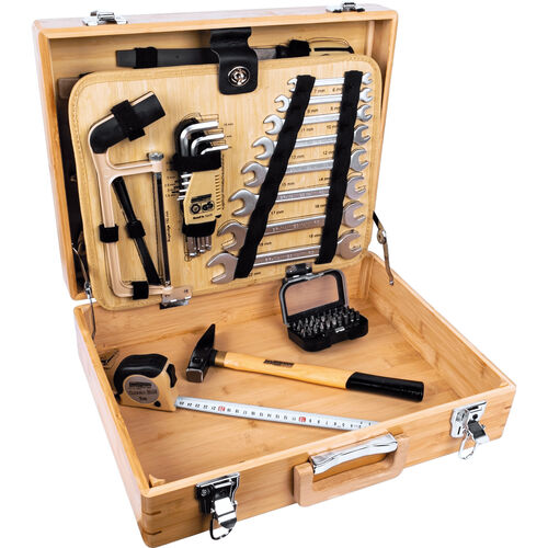 Mannesmann Tool case Ecoline bamboo 108 pieces
