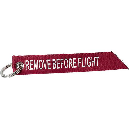 Porte-clés pour moto POLO porte-clés "Remove before flight"