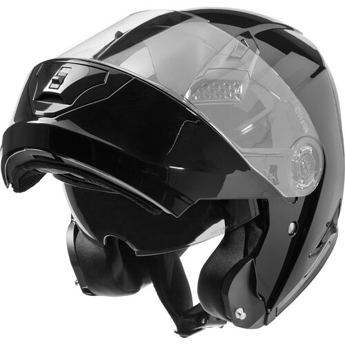 Flip Up Helmets Nexo Flip-up helmet Basic II Black
