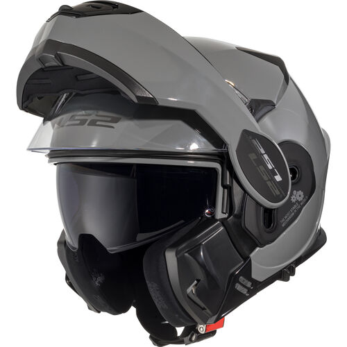 LS2 Valiant Modular Helmets Noir POLO Edition nardo grey