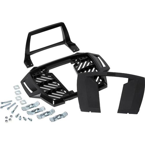 Topcases Hepco & Becker universal aluminum rack adapter plate 610049 00 01 black Neutral