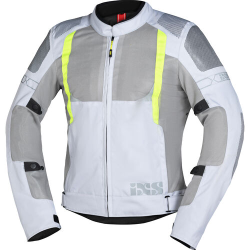 Motorcycle Textile Jackets IXS Trigonis-Air Sportstourer Textile Jacket Yellow