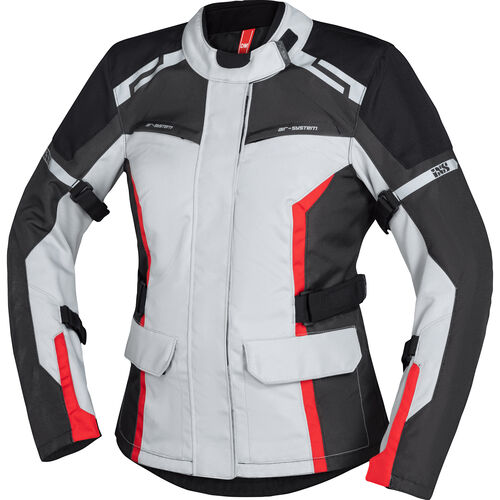 Motorcycle Textile Jackets IXS Evans-ST 2.0 Tour Lady Textile Jacket Red