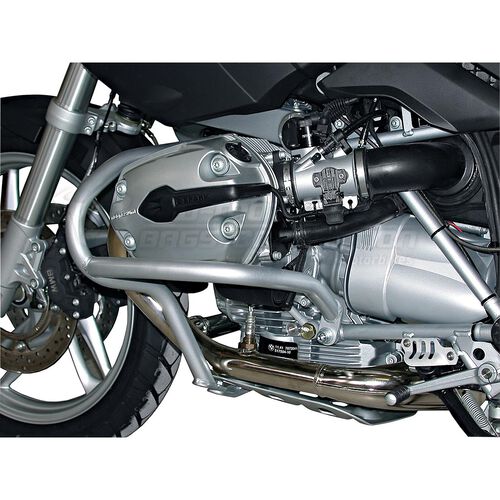Motorcycle Crash Pads & Bars SW-MOTECH crashbar engine SBL.07.562.100 silver for BMW Neutral