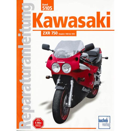 Repair Manuals Motorbuch-Verlag repair manual Bucheli german Kawasaki ZXR 750 until 1990 Neutral
