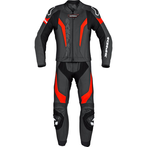 Men Motorcycle Combinations Two Piece Suits SPIDI Laser Suit 2-piece Red