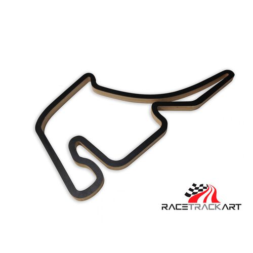 Gift Ideas Racetrackart Hockenheimring GP 46 cm Black