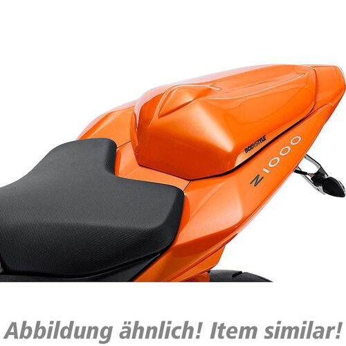 Sièges & housses de siège pour moto Bodystyle Coussin triangulaire Kawasaki Z 1000 2007 jusqu´à 2009 unpai Blanc