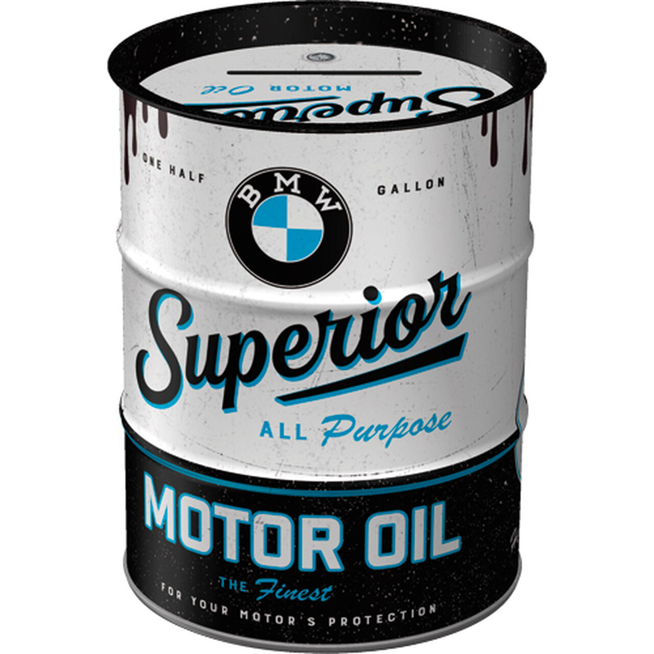 Moneybox Ölfass BMW - Superior Motor Oil