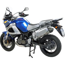 Motorrad Auspuffanlagen & Endschalldämpfer Arrow Exhaust Race-Tech Auspuff für Yamaha XT 1200 Super Tenere Alu/Carbon Blau