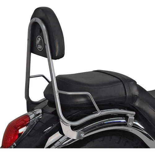 Sièges & housses de siège pour moto Hepco & Becker Sissy bar  chrome pour Kawasaki VN 900 Classic/Custom Neutre