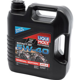 Motorcycle Engine Oil Liqui Moly Intact GP Special Edition Polo 5W-40 4 Liter Neutral