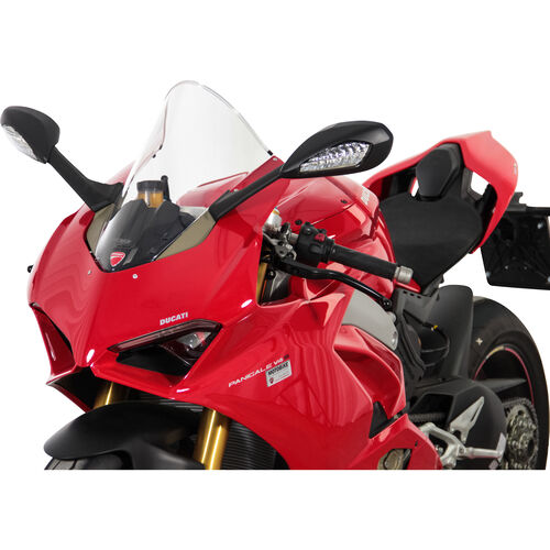 Windshields & Screens MRA racingscreen R clear for Ducati Panigale V4 /S 2018-2019, V2 Red