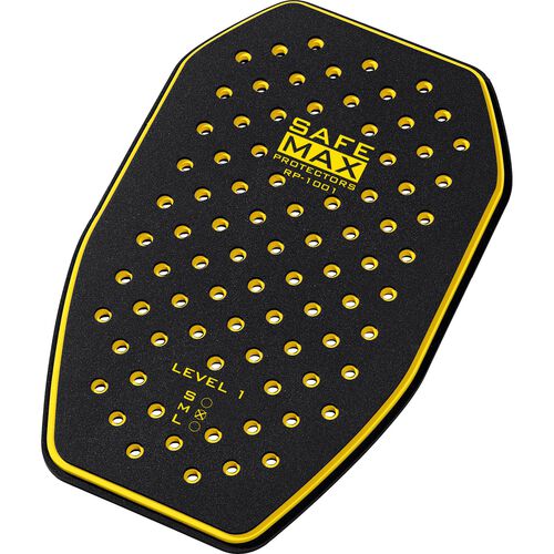 RP-1001 back protector insert, 3 layer yellow