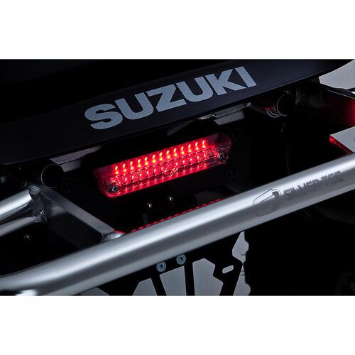 Motorrad Rücklichter & Reflektoren Shin Yo LED Nebelschlussleuchte ATV schwarz klarglas Neutral