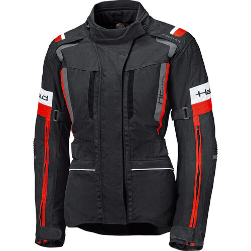 Motorcycle Textile Jackets Held 4-Touring II Lady Textile Jacket black/red XXL