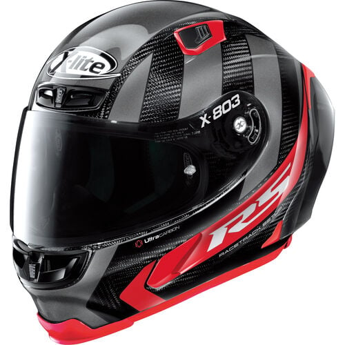 Motorcycle Helmets X-Lite X-803 RS Ultra Carbon Red