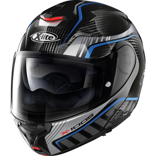 Motorcycle Helmets X-Lite X-1005 Carbon Blue