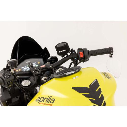 Motorcycle Brake Fluid FLM Leak protection for brake fluid reservoir White