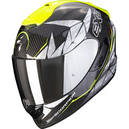 Scorpion EXO 1400 Air Carbon Aranea black/neon yellow Full Face Helmet