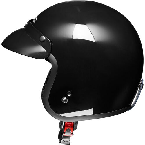 Nexo Jet helmet Basic II black Open-Face-Helmet