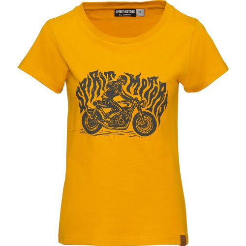 T-Shirts Spirit Motors Racing Ruby Damen T-Shirt Gelb
