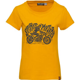 T-Shirts Spirit Motors Racing Ruby Damen T-Shirt Gelb