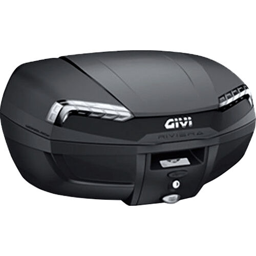 Topcase Givi Monolock® Topcase Riviera 46 Liter E46NT schwarz/transparent Neutral