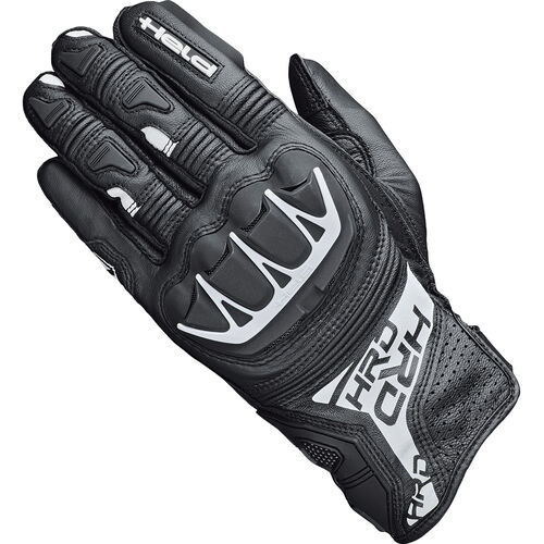 Motorradhandschuhe Sport Held Kakuda Handschuh schwarz/weiß (kurze Finger) 7 Braun