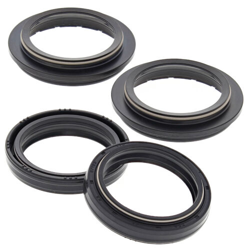All-Balls Racing Fork oil seals with dust caps 56-129 41x53x8/10.5 mm Noir