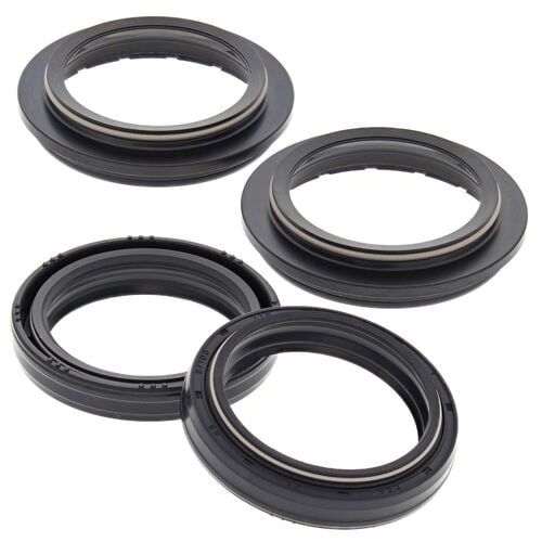 All-Balls Racing Fork oil seals with dust caps 56-129 41x53x8/10.5 mm Black