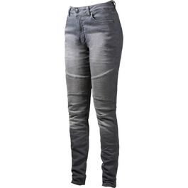 Betty Biker Lady Jeans light grey