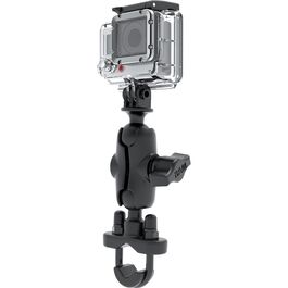 Motorrad Kamera Halterungen & Zubehör Ram Mounts Kamera-Adapter mit Klemmschelle für GoPro Hero/Garmin VIRB
