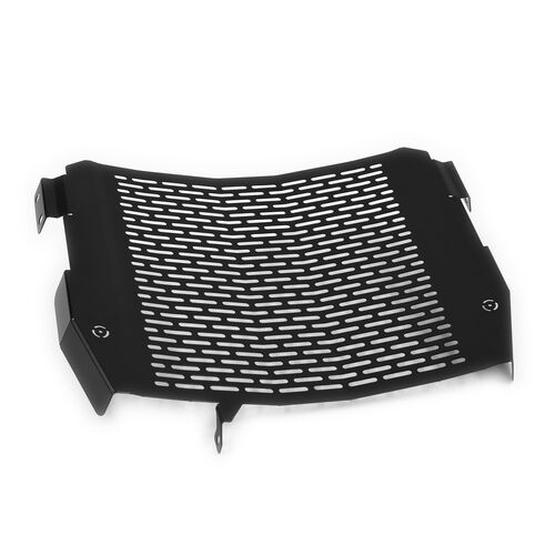 Motorcycle Covers Zieger radiator cover stainless steel black Grey