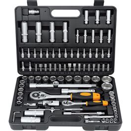 Kits d’outils/assortiments d’outils pour moto Hi-Q Tools clés à douille soubresaut 94 piéces Neutre