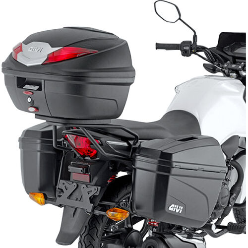 Side Carriers & Bag Holders Givi side rack Monokey® small PL1184 for Honda CB 125 F 2021- Black
