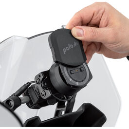 Motorrad Navi- & Smartphonehalter POLO Abdeckung für TomTom Rider Halterung