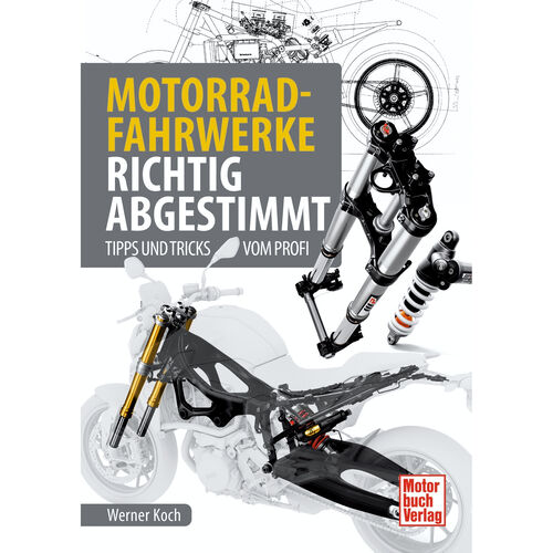 Motorrad Fachbücher Motorbuch-Verlag Buch "Motorrad-Fahrwerke richtig abgestimmt" Blau