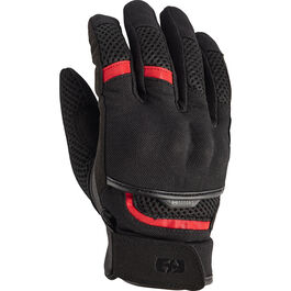 Brisbane Air Summer Gloves noir/rouge