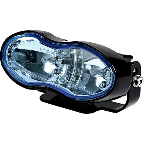 Motorrad Scheinwerfer & Lampenhalter Shin Yo H3 Nebel-/Fernscheinwerfer Glas blau