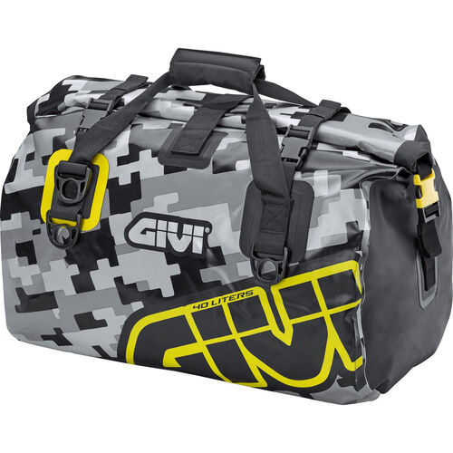 Motorcycle Rear Bags & Rolls Givi tail bag/luggage roll Easy Bag waterproof 40 liters camoufla Neutral