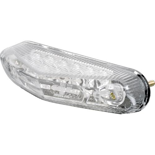Motorrad Rücklichter & Reflektoren Shin Yo LED Rücklicht 84x22x39mm mit Nr.-Beleuchtung klares Glas Neutral